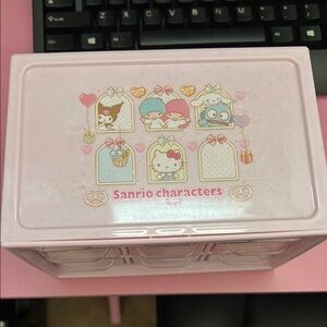 Sanrio Pastel Pink Character Organizer